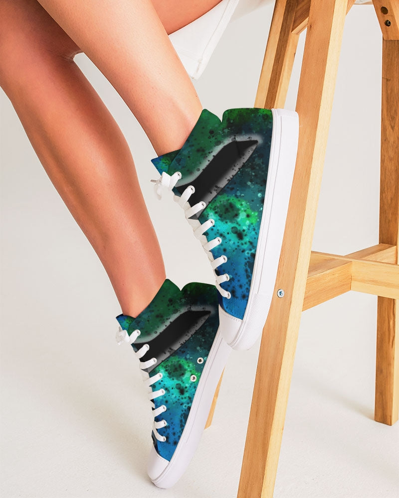 fz future zone women's hightop canvas shoe