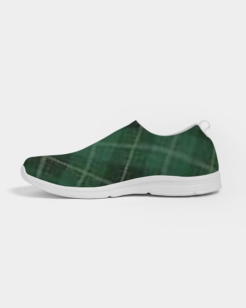 fzwear plaid women's slip-on flyknit shoe