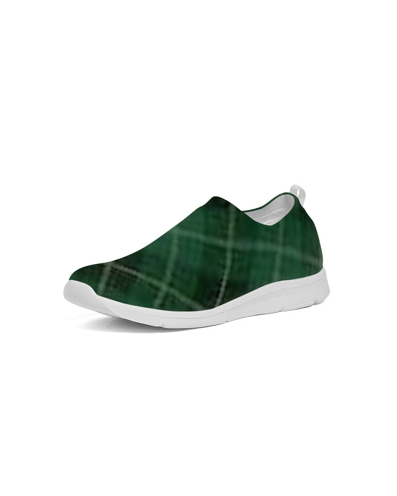 fzwear plaid women's slip-on flyknit shoe