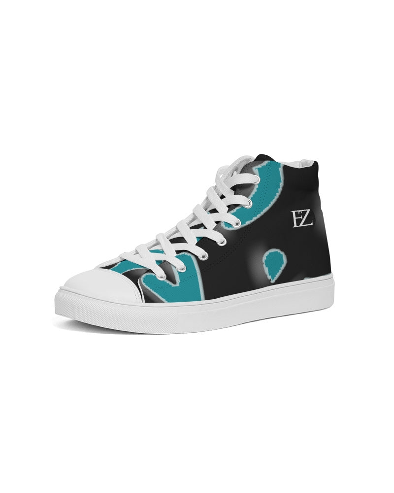 fz blue zone men's hightop canvas shoe