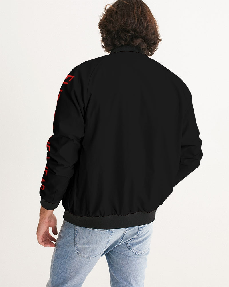 black zone men's bomber jacket