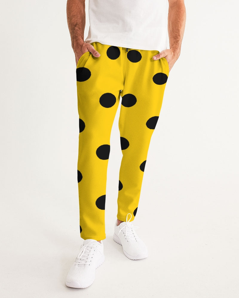 fz yellow dot men's joggers