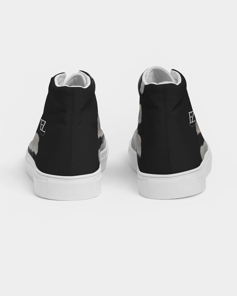 smoking the highest women's hightop canvas shoe