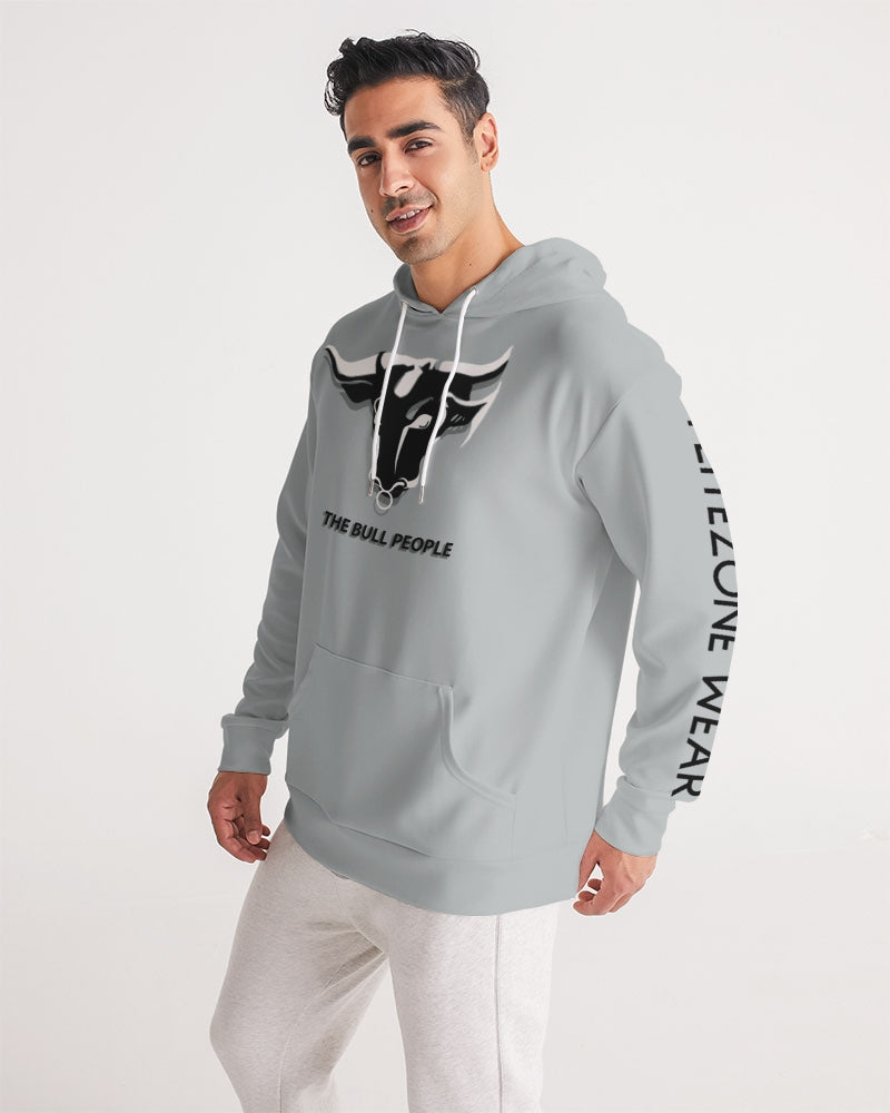 grey zone men's hoodie