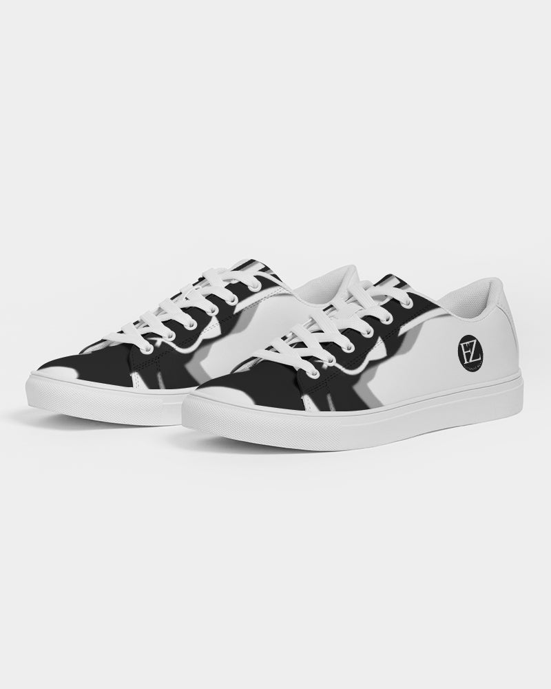 the white bull women's faux-leather sneaker