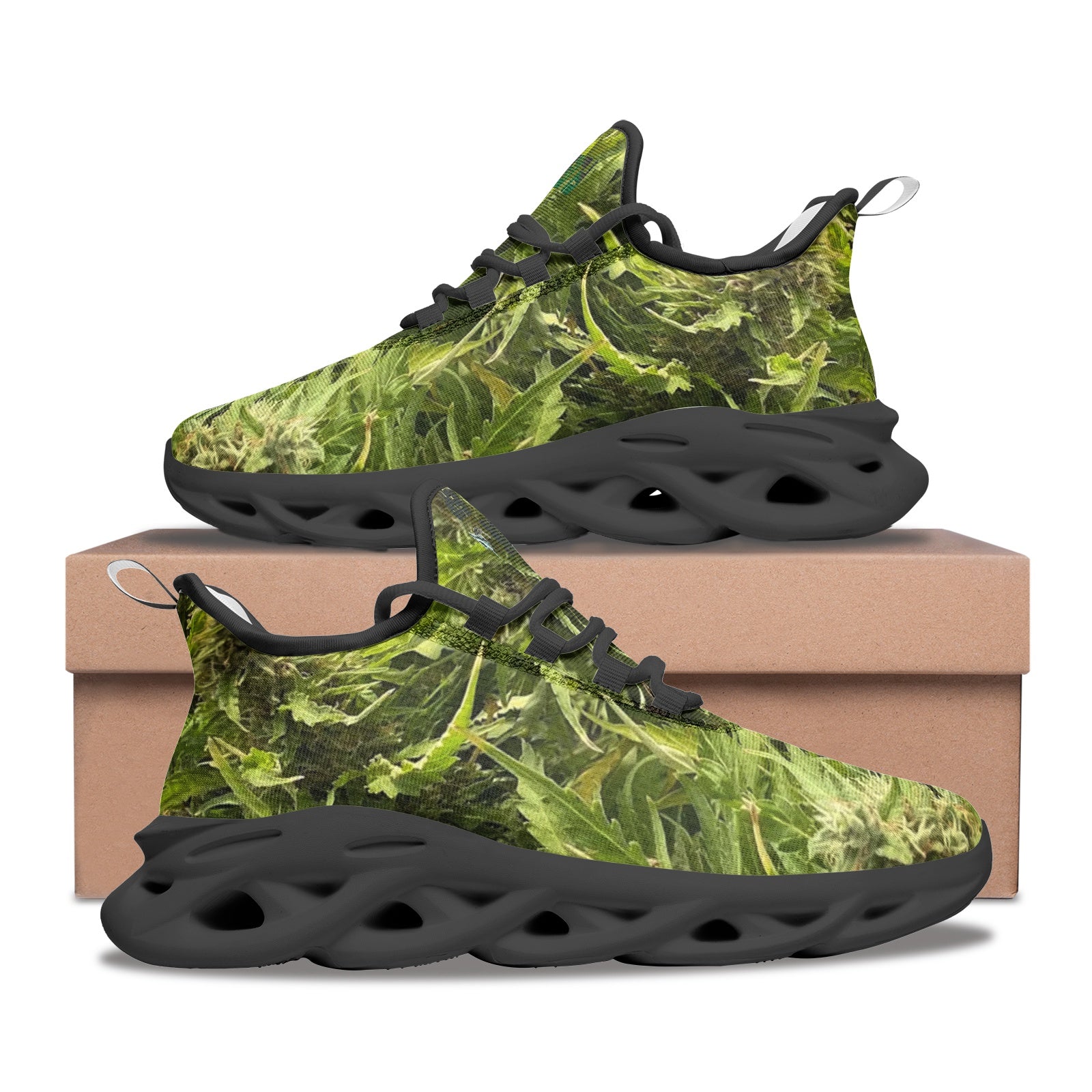 FZ Unisex Bounce Mesh Weed Knit Sneakers - FZwear