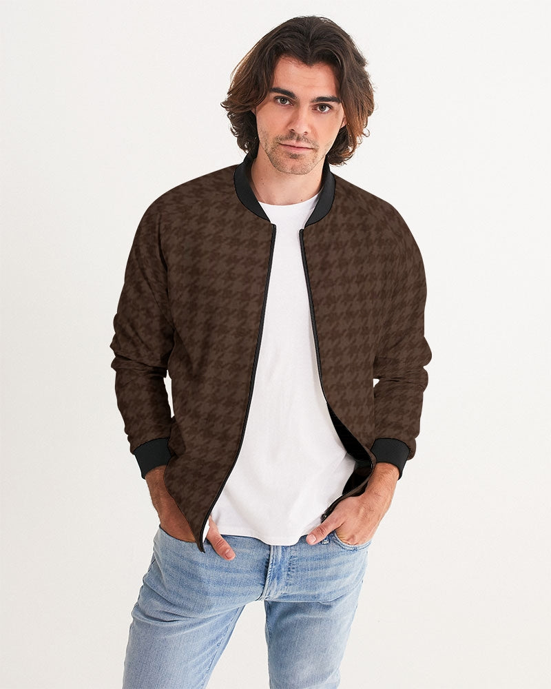 fz plaid men's bomber jacket