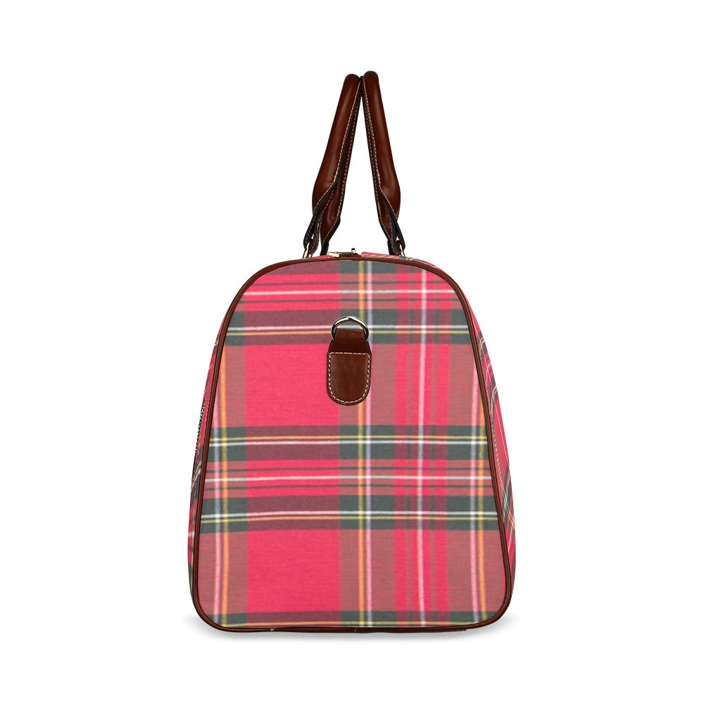fz plaid travel bag too