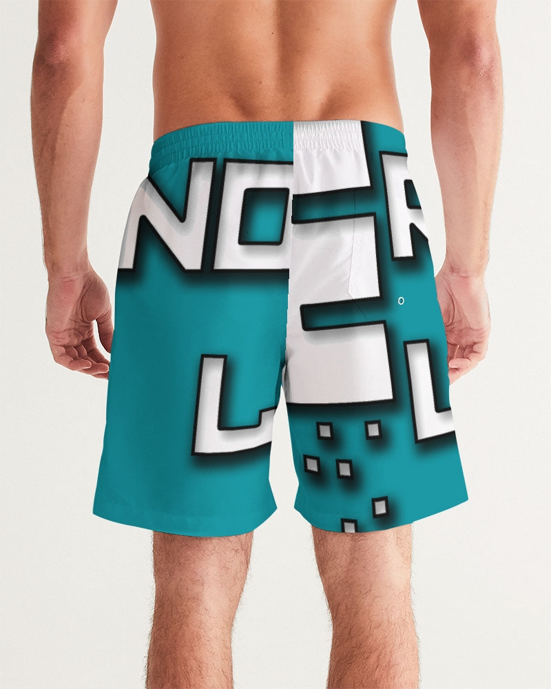 blue sky men's swim trunk