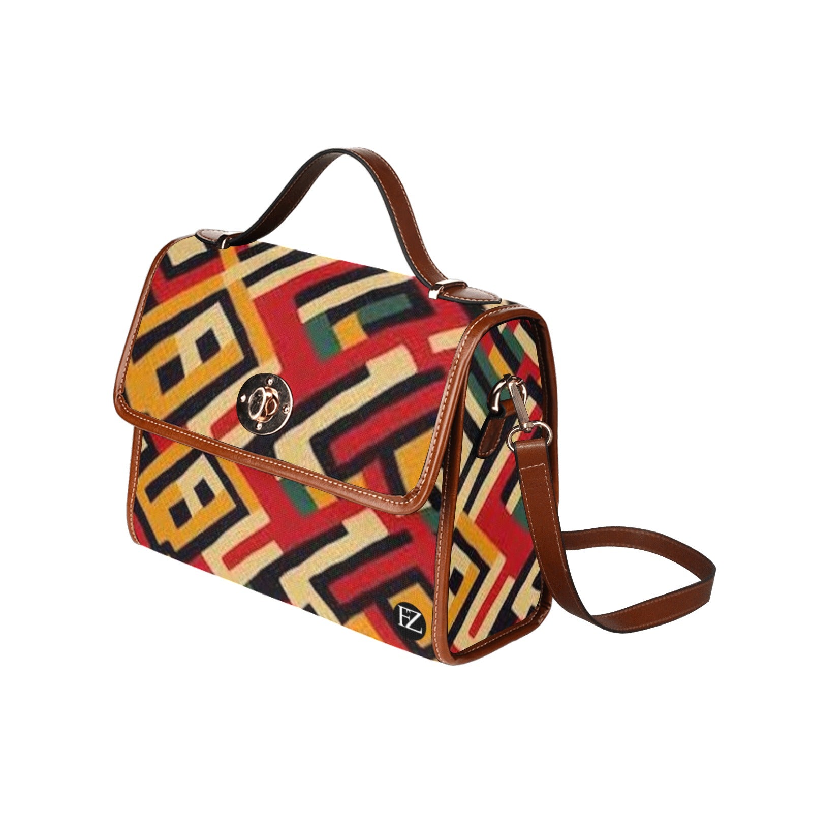 FZ AFRICAN PRINT HANDBAG 1 - FZwear