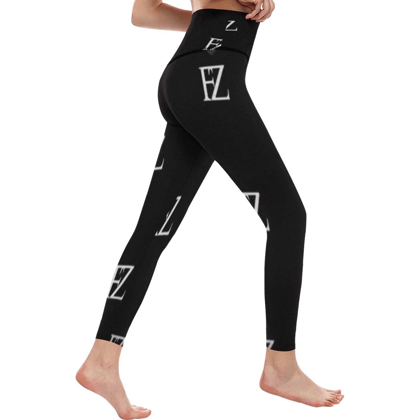 fz women's designer leggings - original women's high-waisted leggings (model l36)
