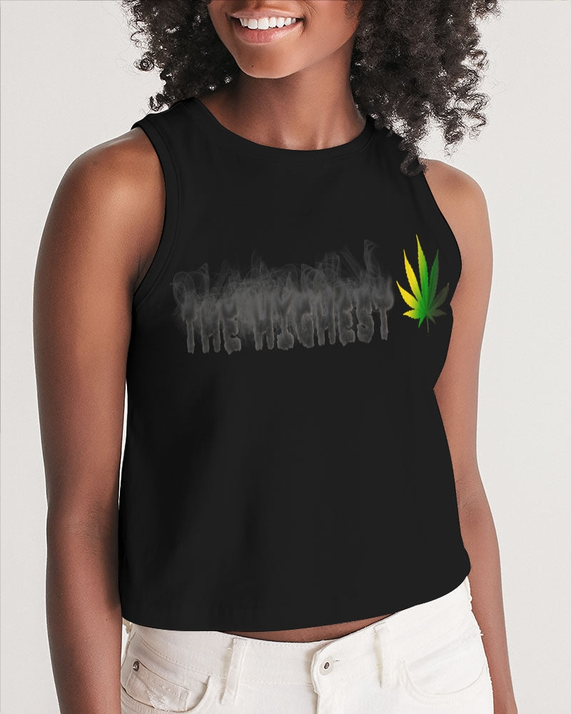 plain flite women's cropped tank