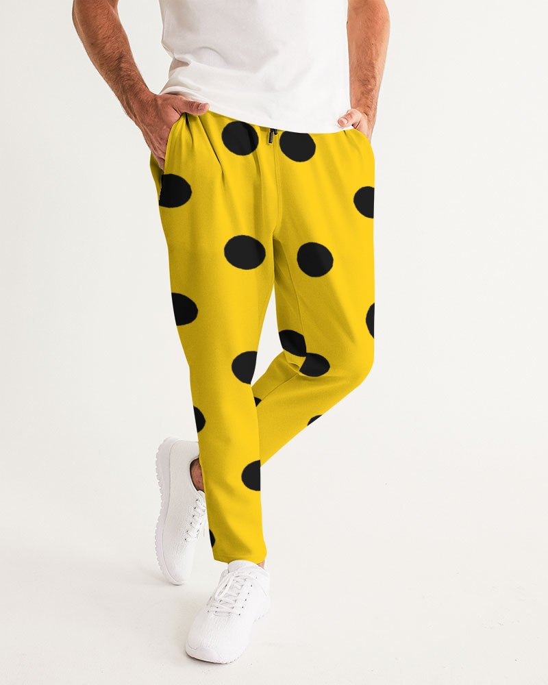 fz yellow dot men's joggers