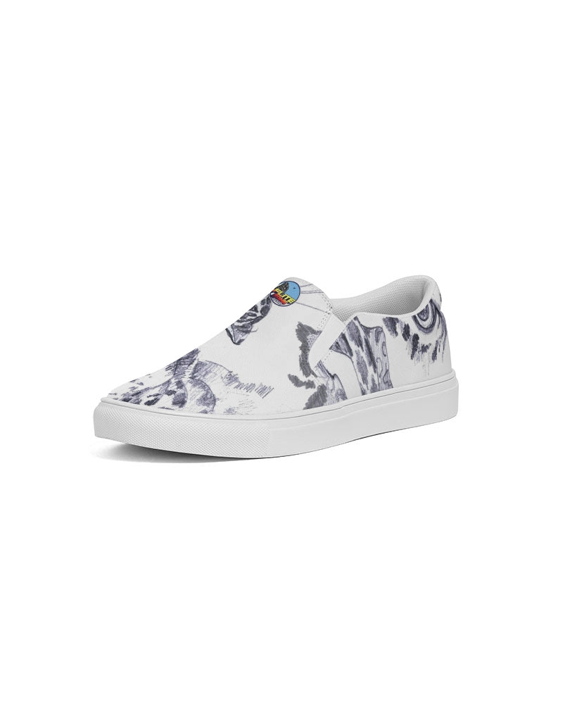 custom flite women's slip-on canvas shoe