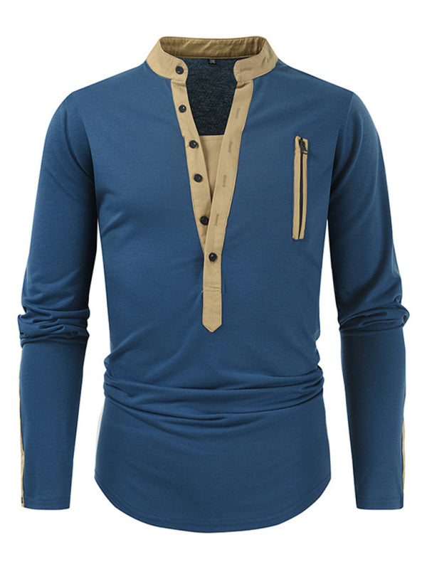 FZ Men's New Tactical Zipper Long Sleeve Tee - FZwear