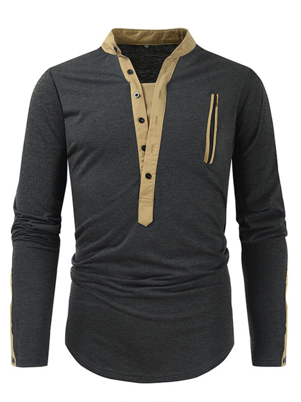 FZ Men's New Tactical Zipper Long Sleeve Tee - FZwear
