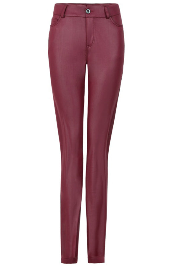 fz women's fashion pu leather pants