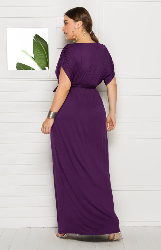 fz women's plus size deep v dress
