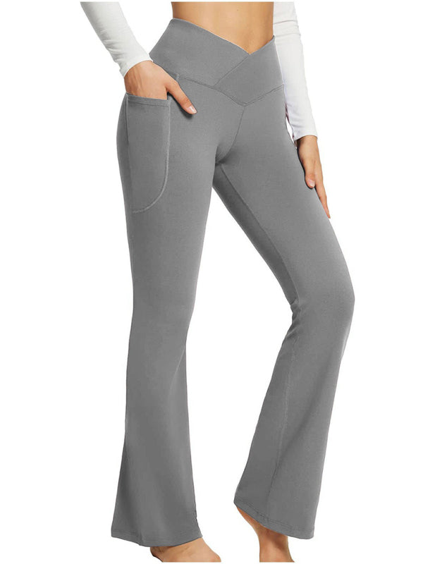 FZ Women’s Full Length Pocket Waist Flare Pants - FZwear