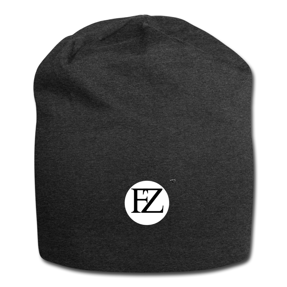 fz unisex jersey beanie hat charcoal grey