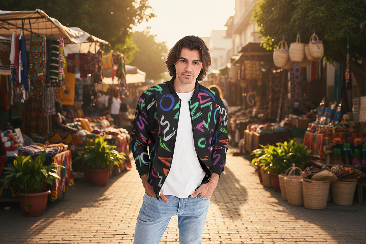 AFRICAN PRINT FZwear