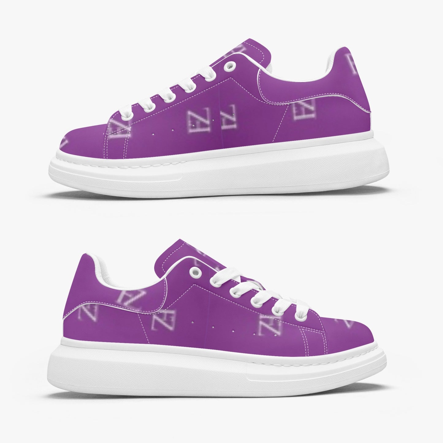 FZ Unisex Leather Oversized Sneakers