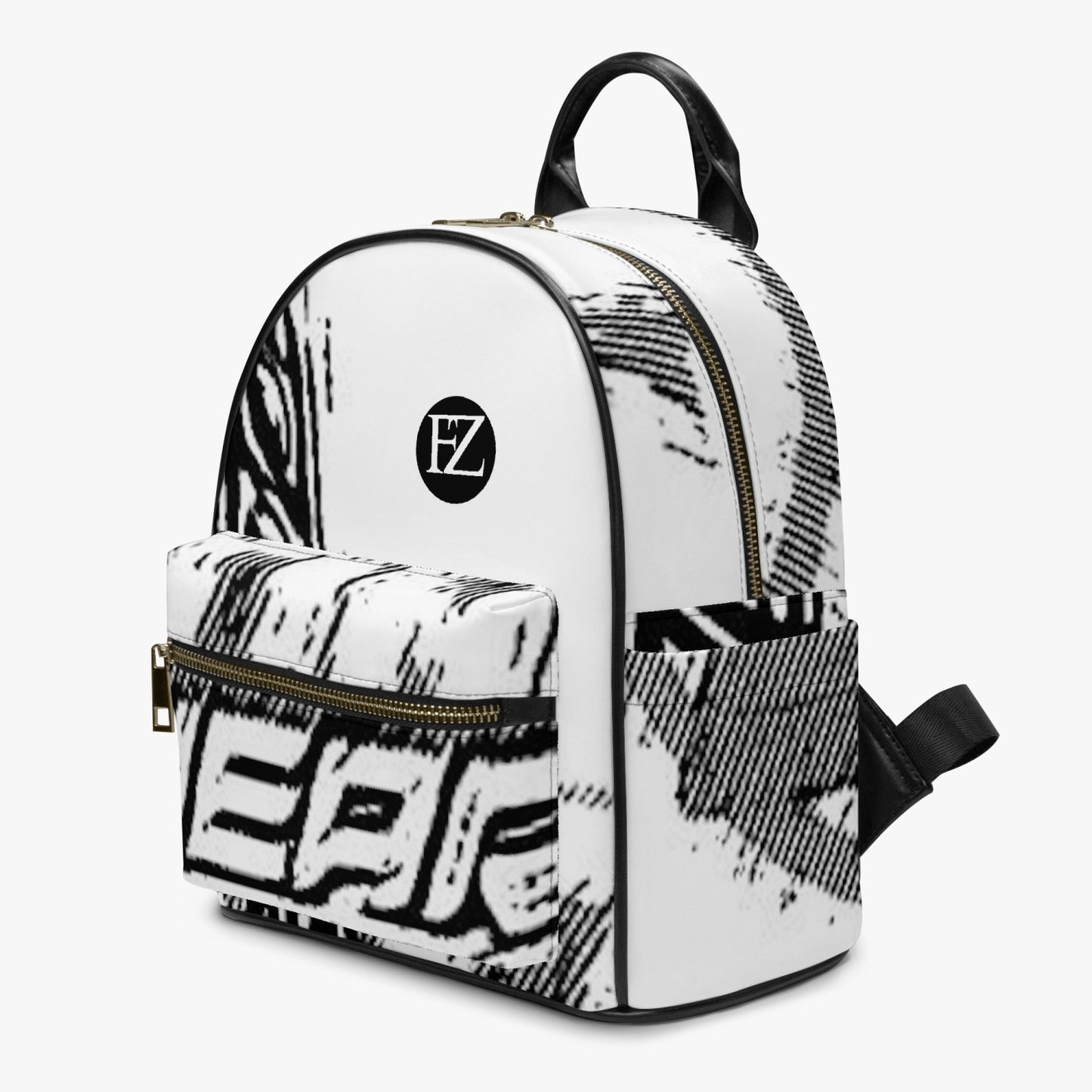 FZ Printed PU Backpack