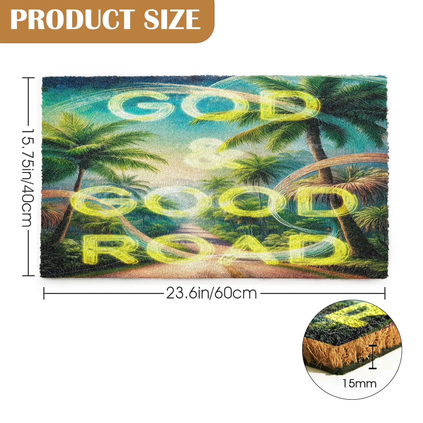 FZ GOOD ROAD DOOR MAT