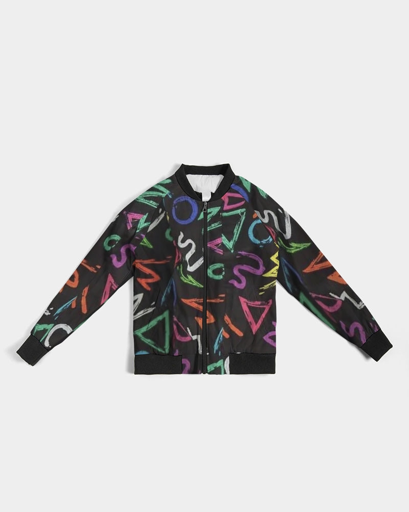 FZ AFRICAN ALPHA PRINT Women's Bomber Jacket - FZwear