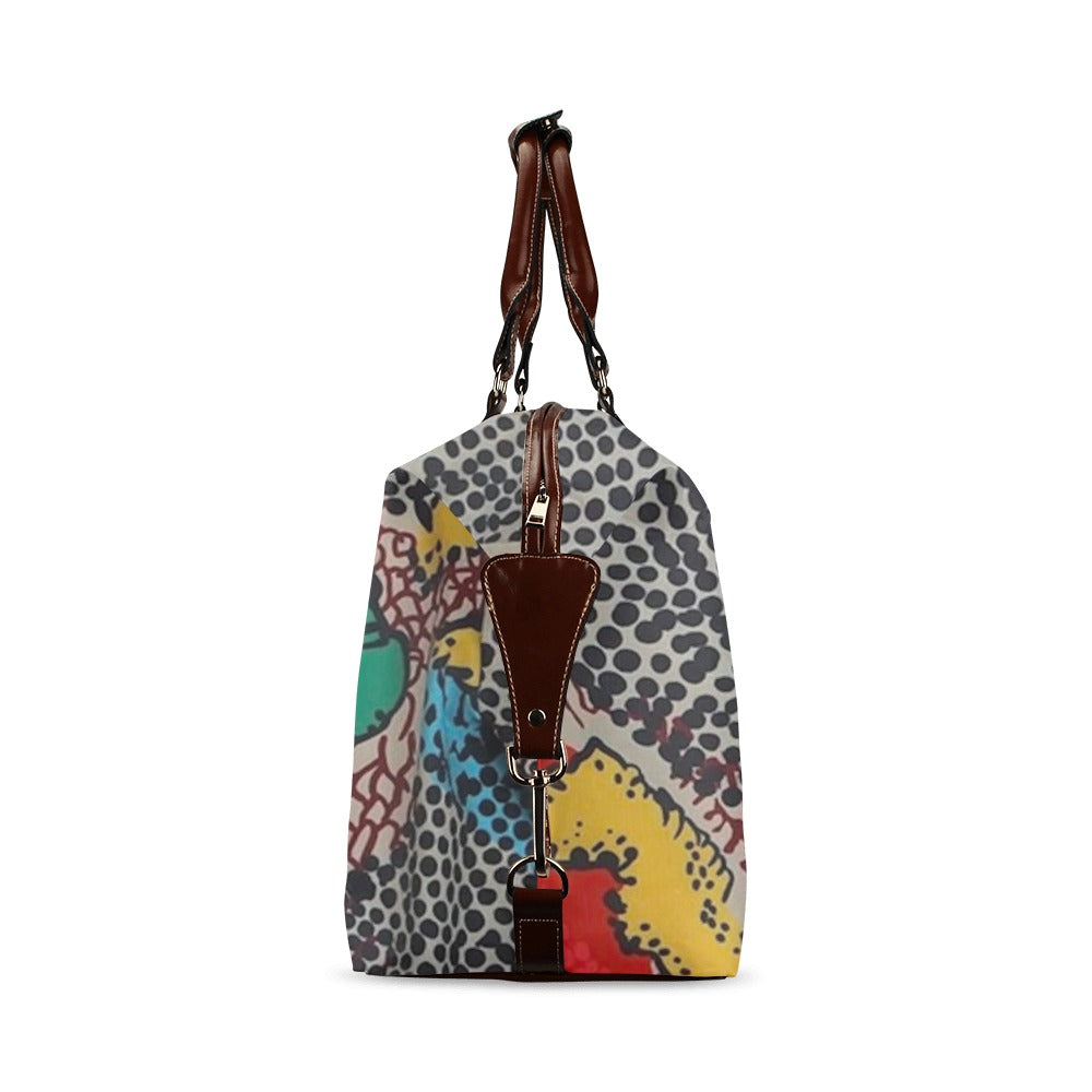 FZ SAFARI PRINT FLIGHT TRAVEL BAG