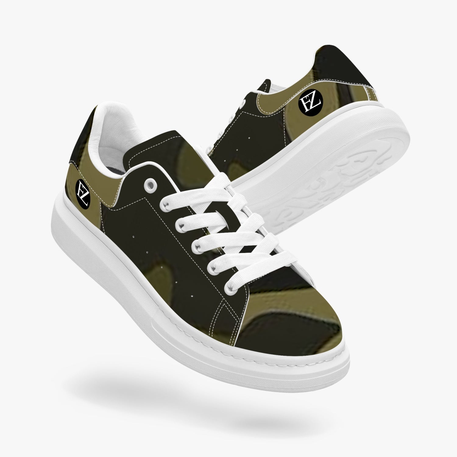 FZ Unisex Leather Chunky Sneakers - FZwear