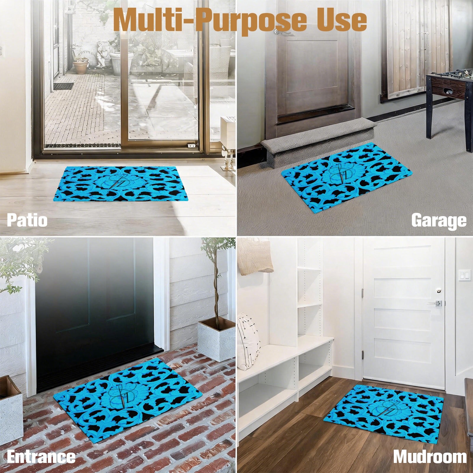 FZ Maze 2 Natural Coir Doormat