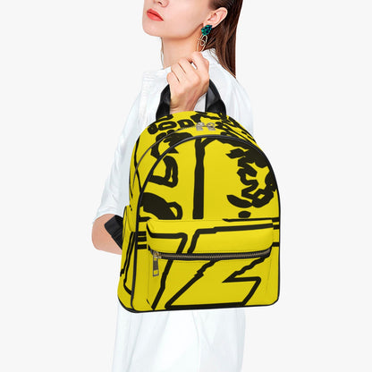 FZ Printed PU Backpack - FZwear