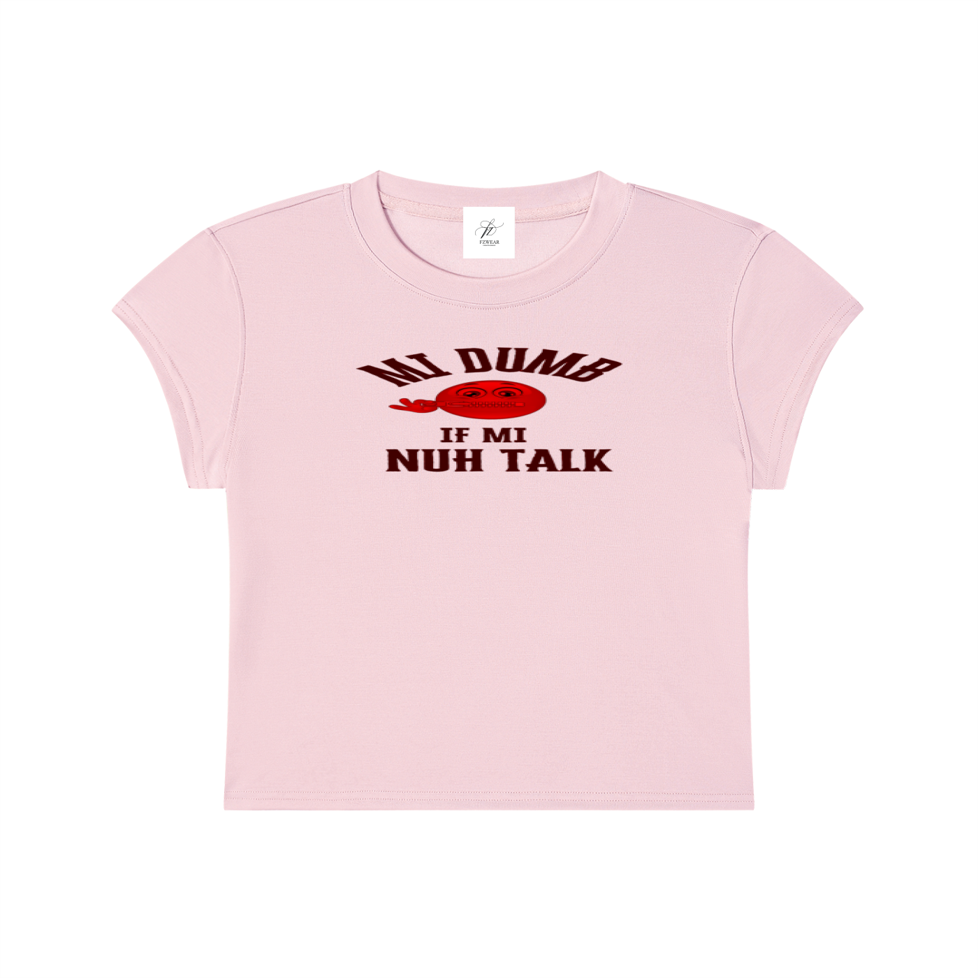 FZ Women's Slim-Fit Cropped Tee