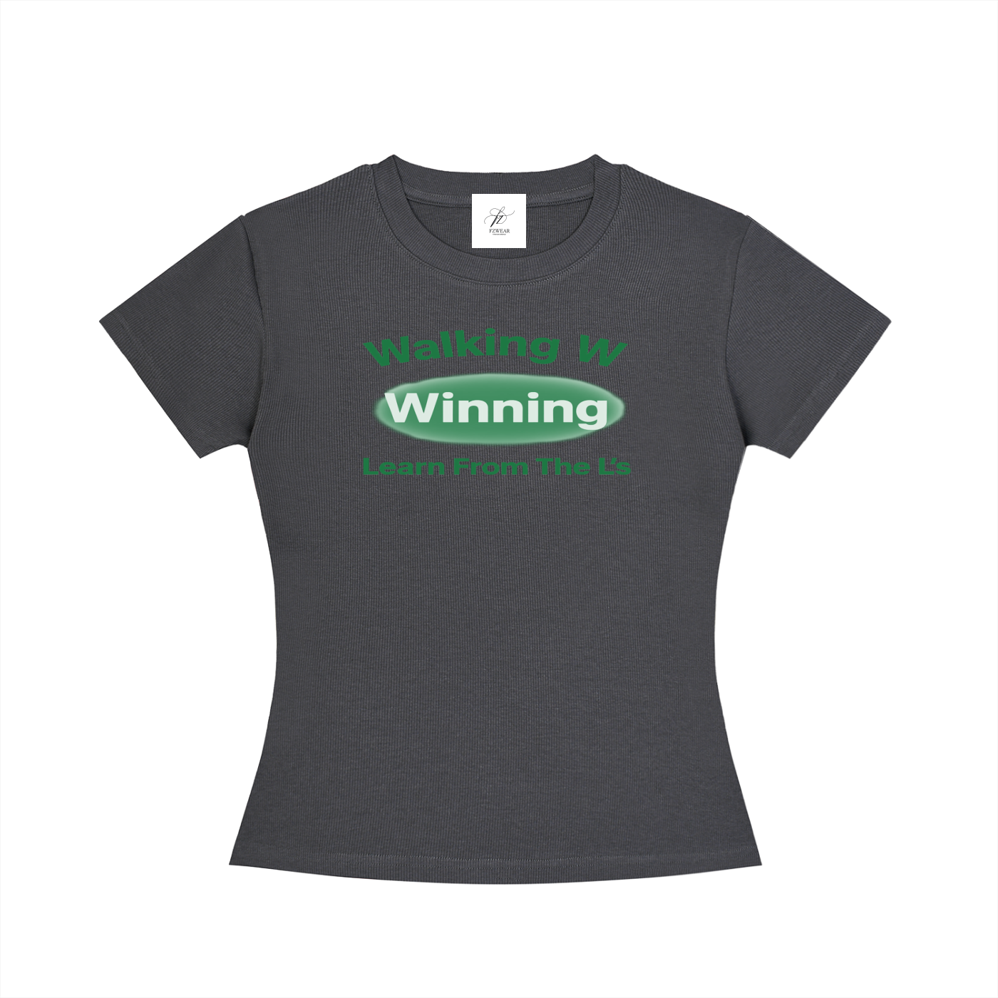FZ Women's Slim Fit Winning Crewneck Tee