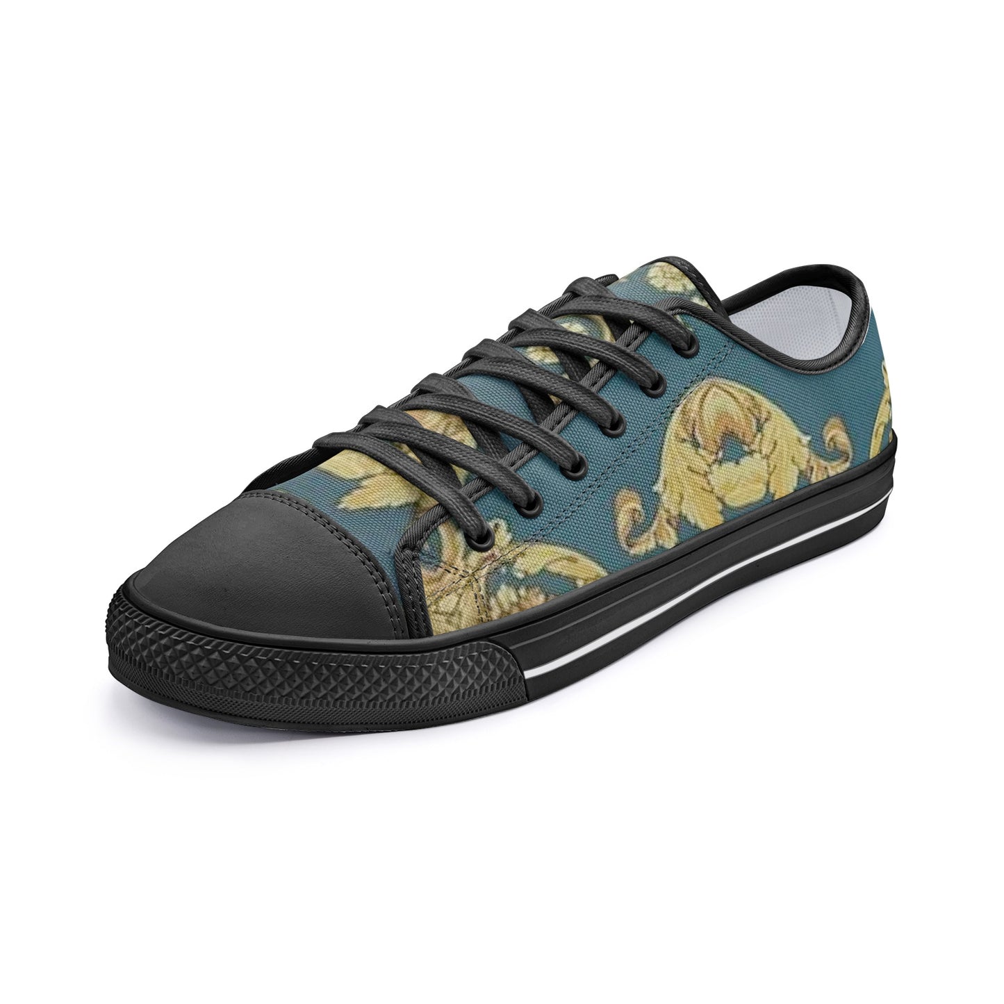 FZ African Print Unisex Low Top Canvas Shoes - FZwear