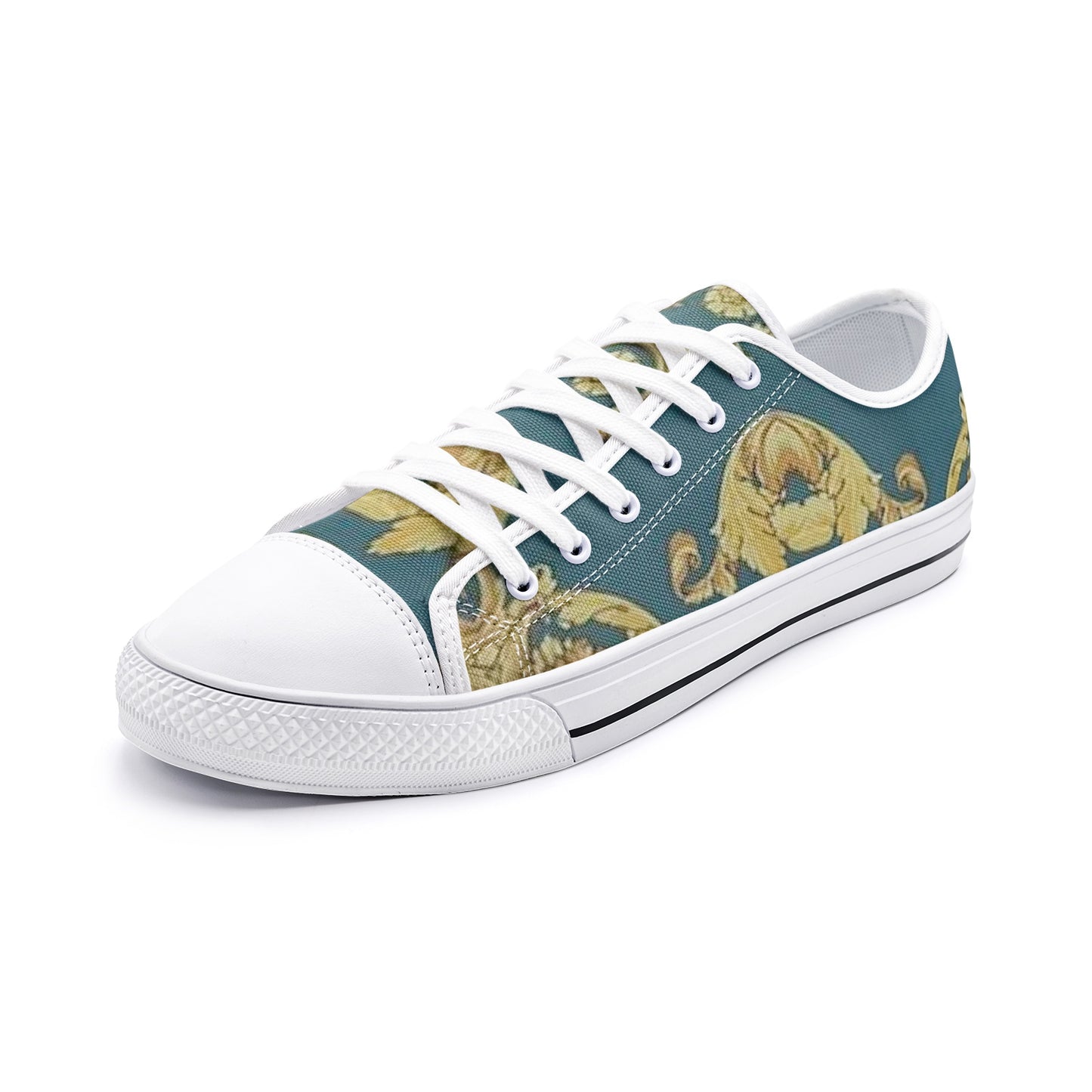 FZ African Print Unisex Low Top Canvas Shoes - FZwear