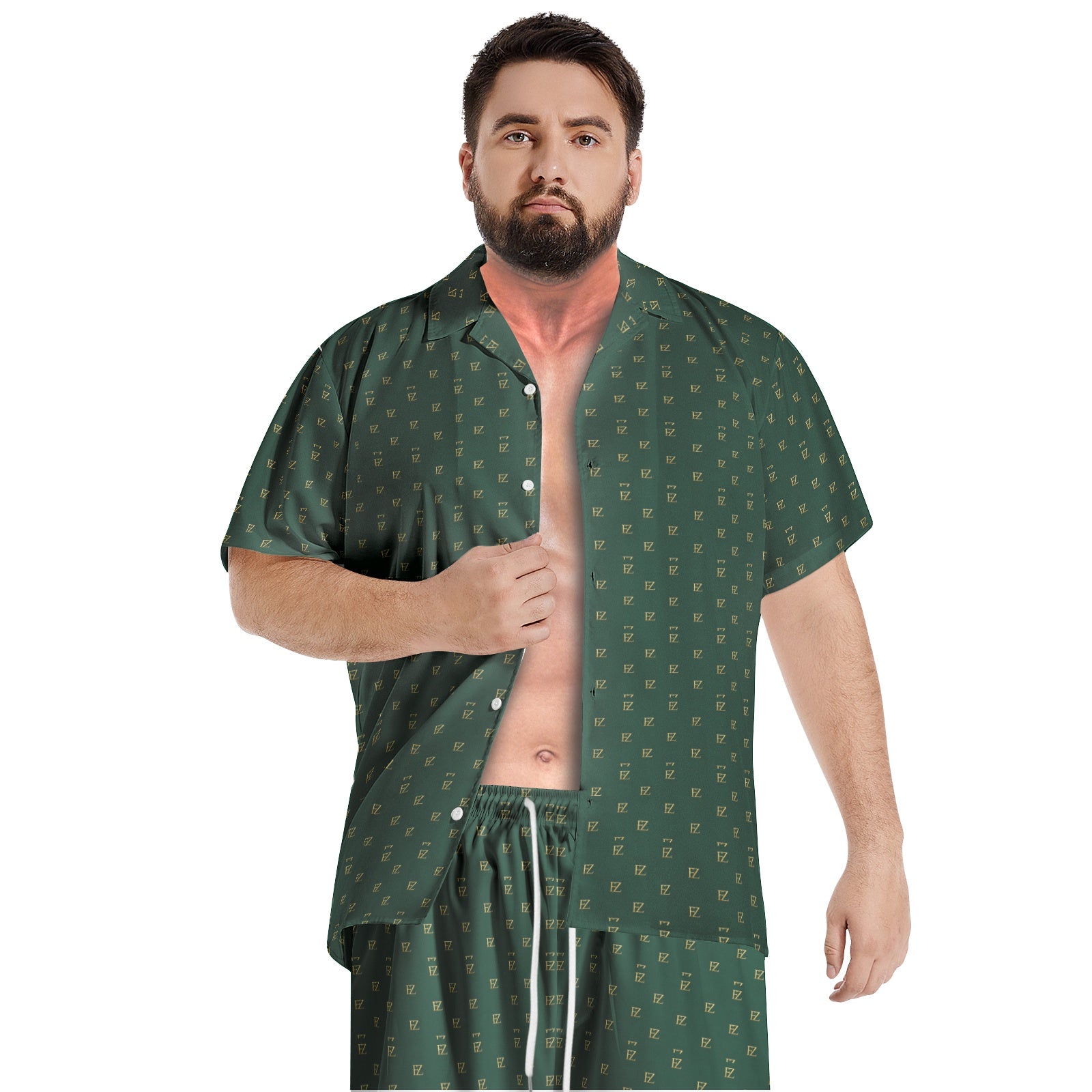 FZ Men's Designer Shorts Suit