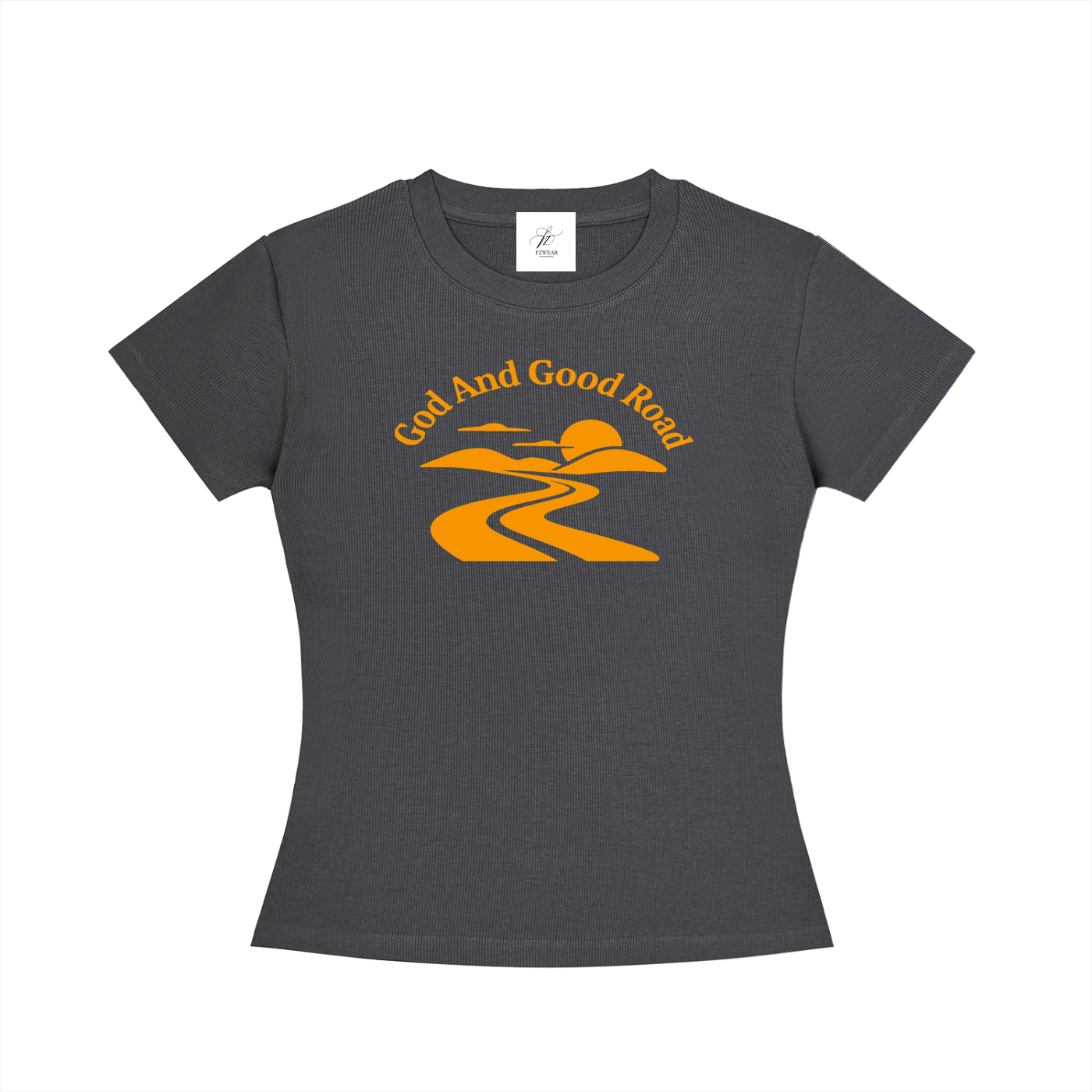 FZ Women's Slim Fit Good Road Crewneck Tee