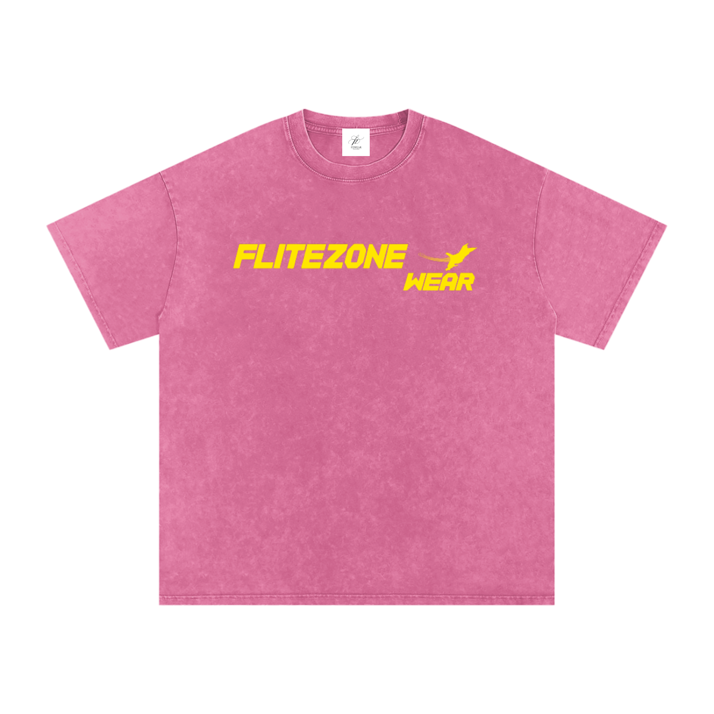 FZ Unisex Snow Washed Oversized Cotton Tee