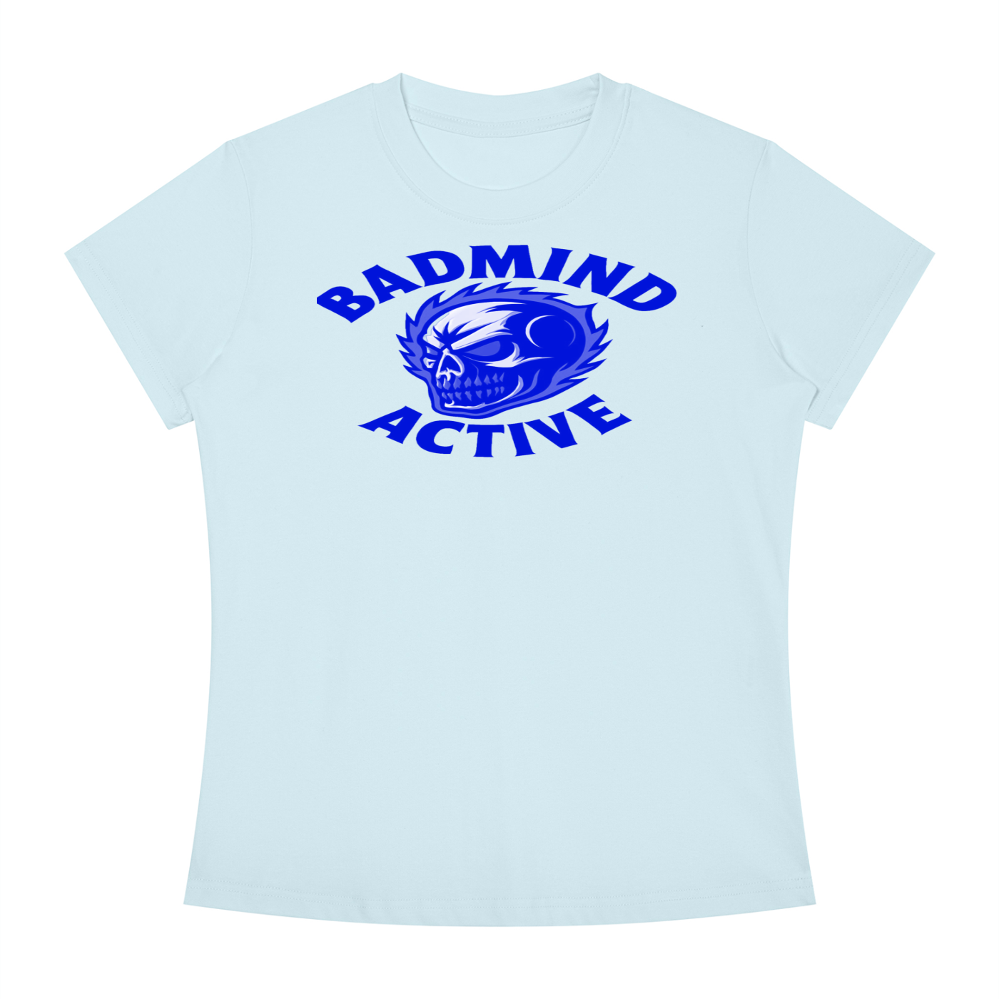 FZ Women's Slim Fit Badmind Crewneck Tee
