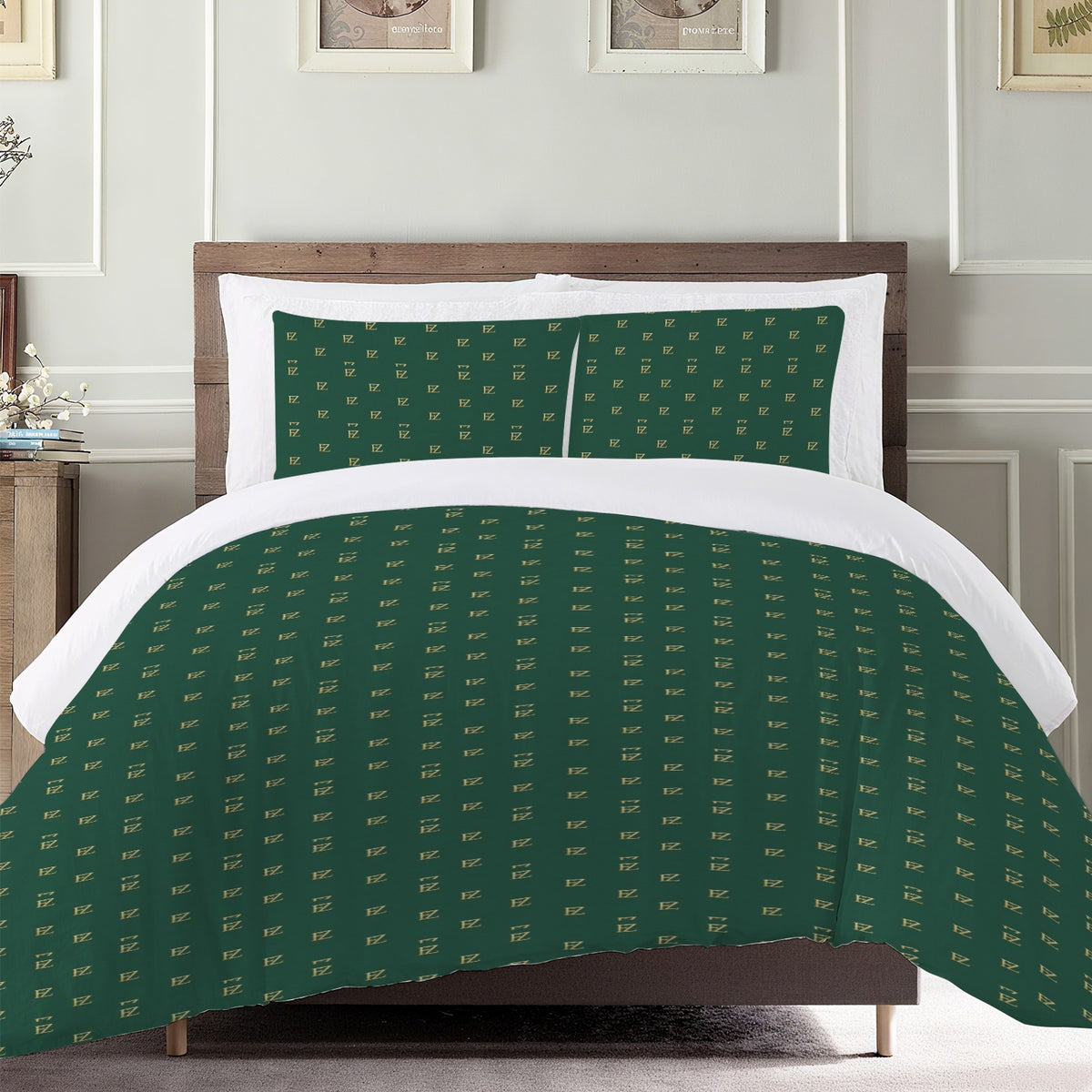 FZ Original Monogram 3-Piece Bedroom Set