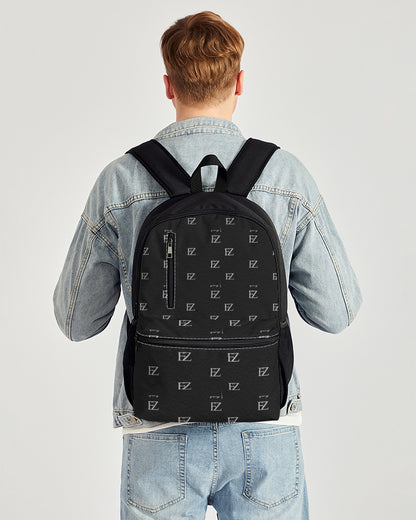 FZ ORIGINAL ZONE Duo-Zip Front Canvas Backpack - FZwear