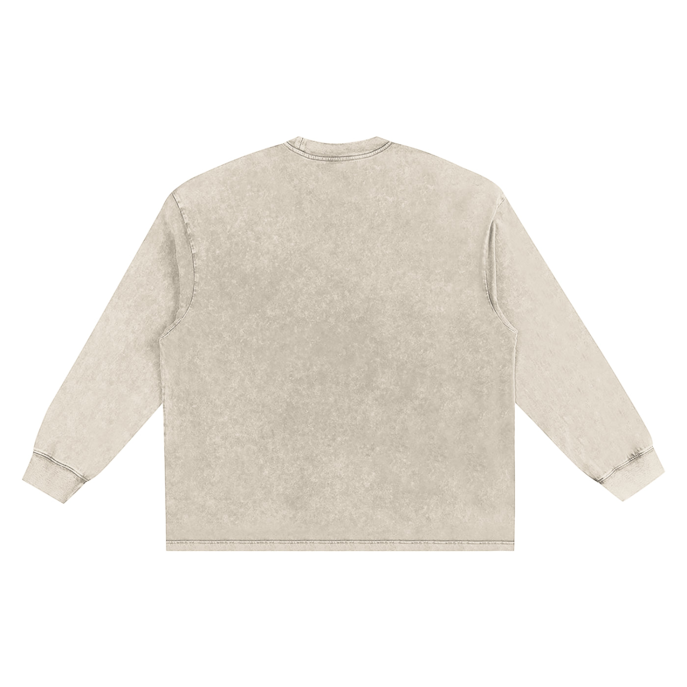 FZ Unisex Snow Washed  Long Sleeve Oversize Tee