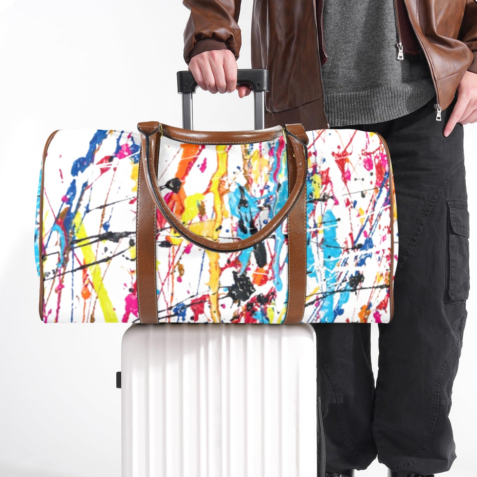 FZ Painted Travel Bag