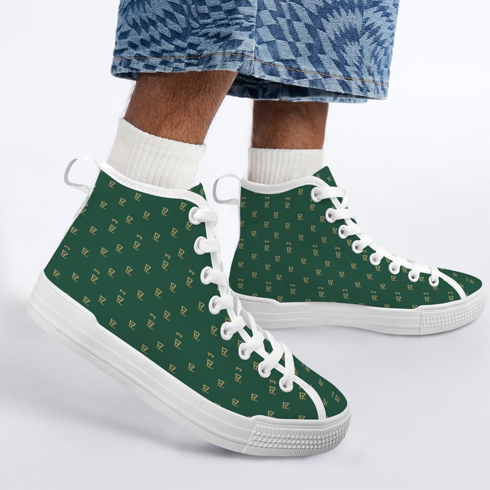 FZ Men's New Vancouver High Top Canvas Shoes