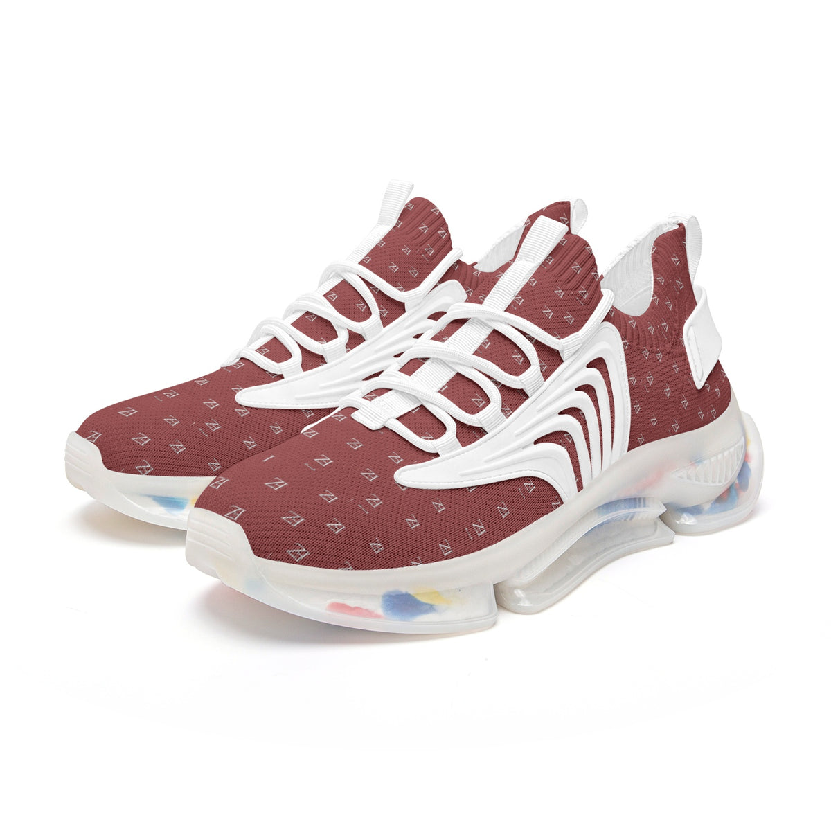 FZ Unisex Low Top Mesh Air Heel React Sneakers