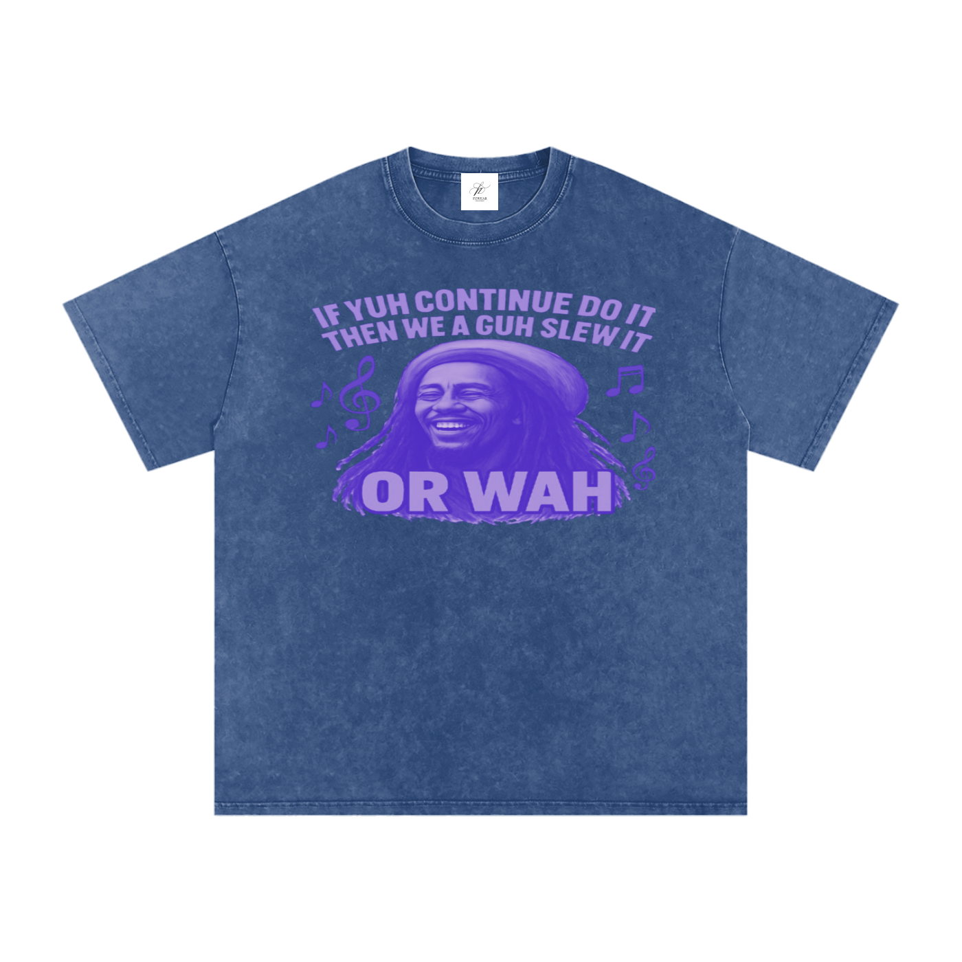 Acid Wash Oversize T-Shirt - 250 GSM