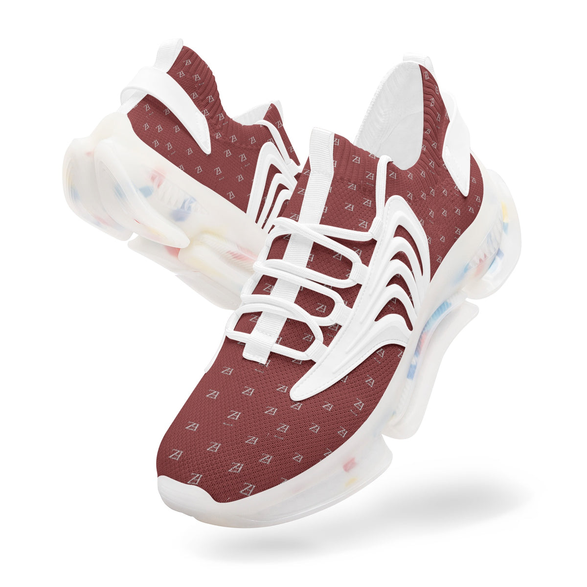 FZ Unisex Low Top Mesh Air Heel React Sneakers