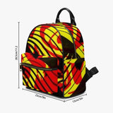 FZ African Printed PU Backpack - FZwear